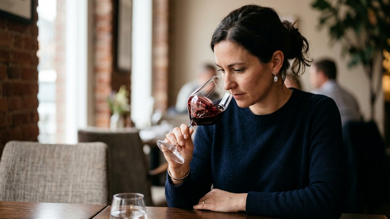 Analyse olfactive et aromatique d'un vin lors de la dégustation