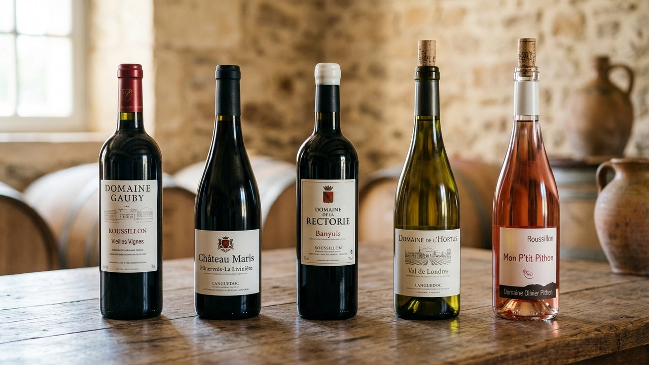 Sélection de vins rouges des meilleures régions françaises pas cher