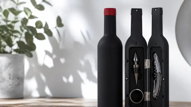 Coffret cadeau d'accessoires originaux autour du vin