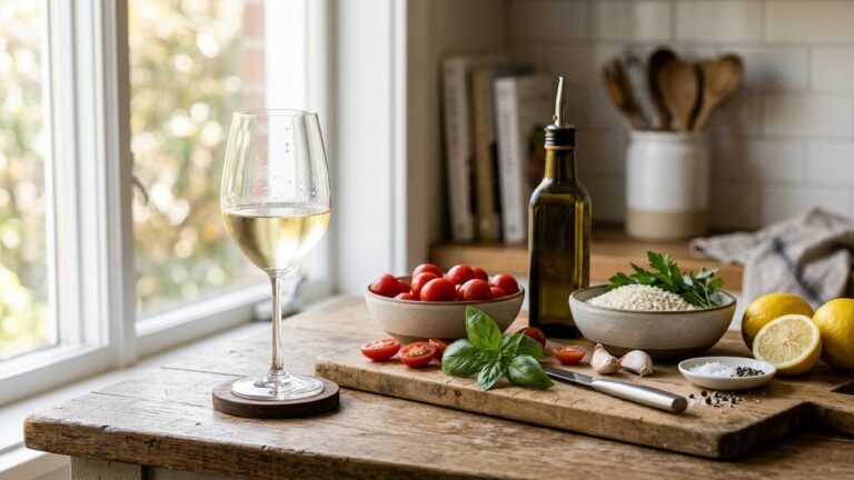 Remplacer le vin blanc en cuisine avec des ingrédients de substitution
