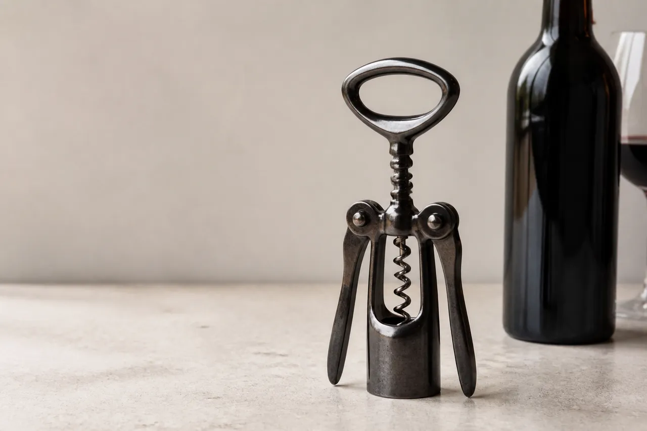 Tire-bouchon design pour amateur de vin