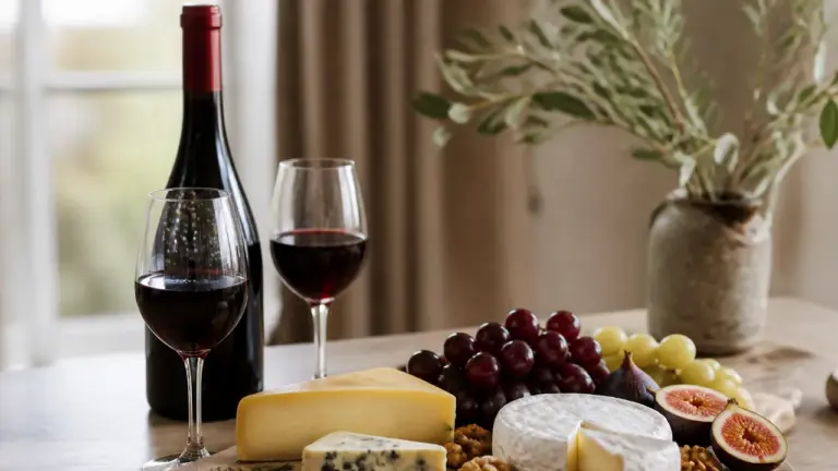 Quel vin avec le fromage sur un plateau gourmand