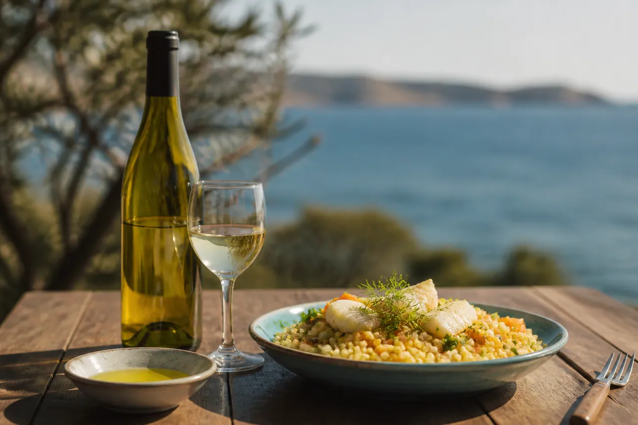 Quel vin avec un couscous au poisson : blanc sec